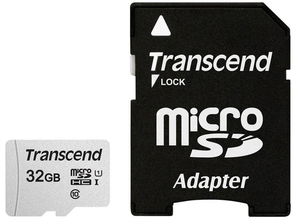 Transcend microSDHC 300S 32GB NAND Klasse 10