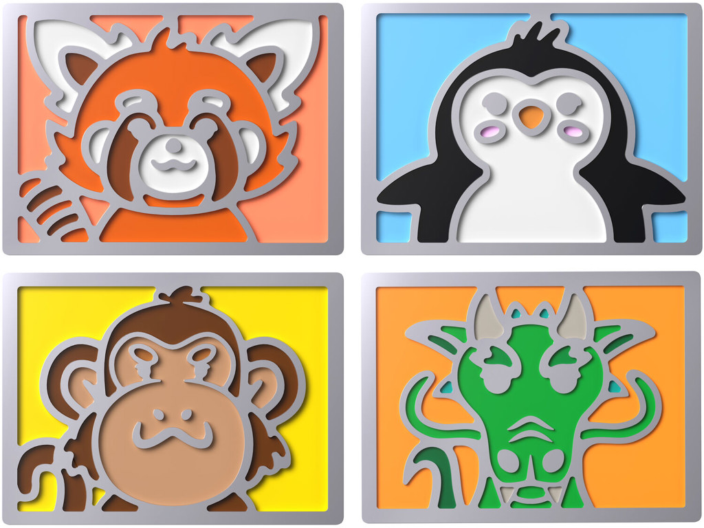 HyperX Badge Pack – søde, magnetiske badges