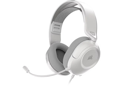 Corsair HS35 v3 Headset Ledningsført Spil Hvid