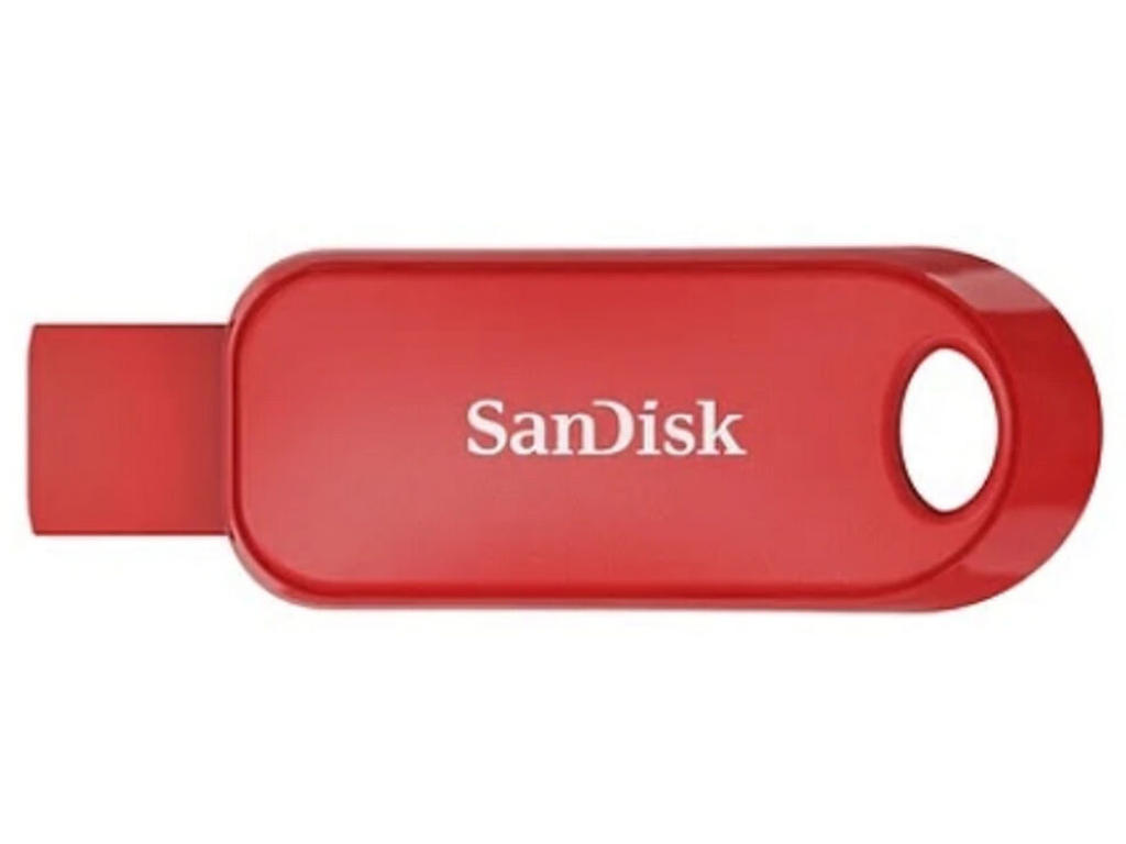 SanDisk Cruzer Snap USB-nøgle 32 GB USB Type-A 2.0 Rød