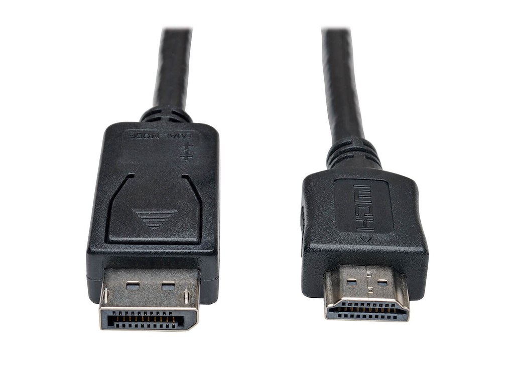 Tripp Lite P582-010 videokabel adapter 3,05 m DisplayPort HDMI Sort