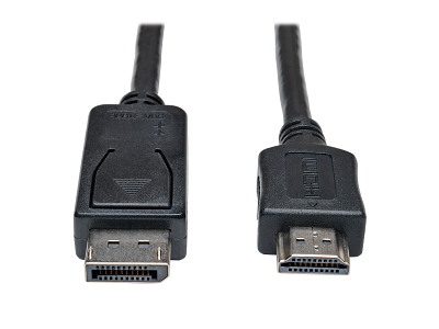 Tripp Lite P582-010 videokabel adapter 3,05 m DisplayPort HDMI Sort