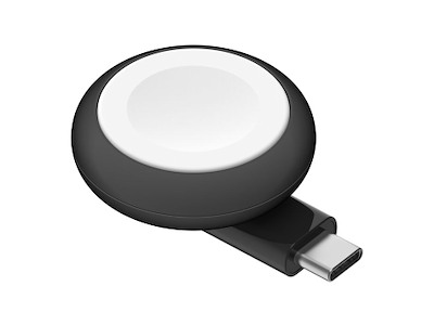 Belkin BoostCharge SmartWatch Sort, Hvid USB Trådløs opladning Hurtig opladning Indendørs, Udendørs