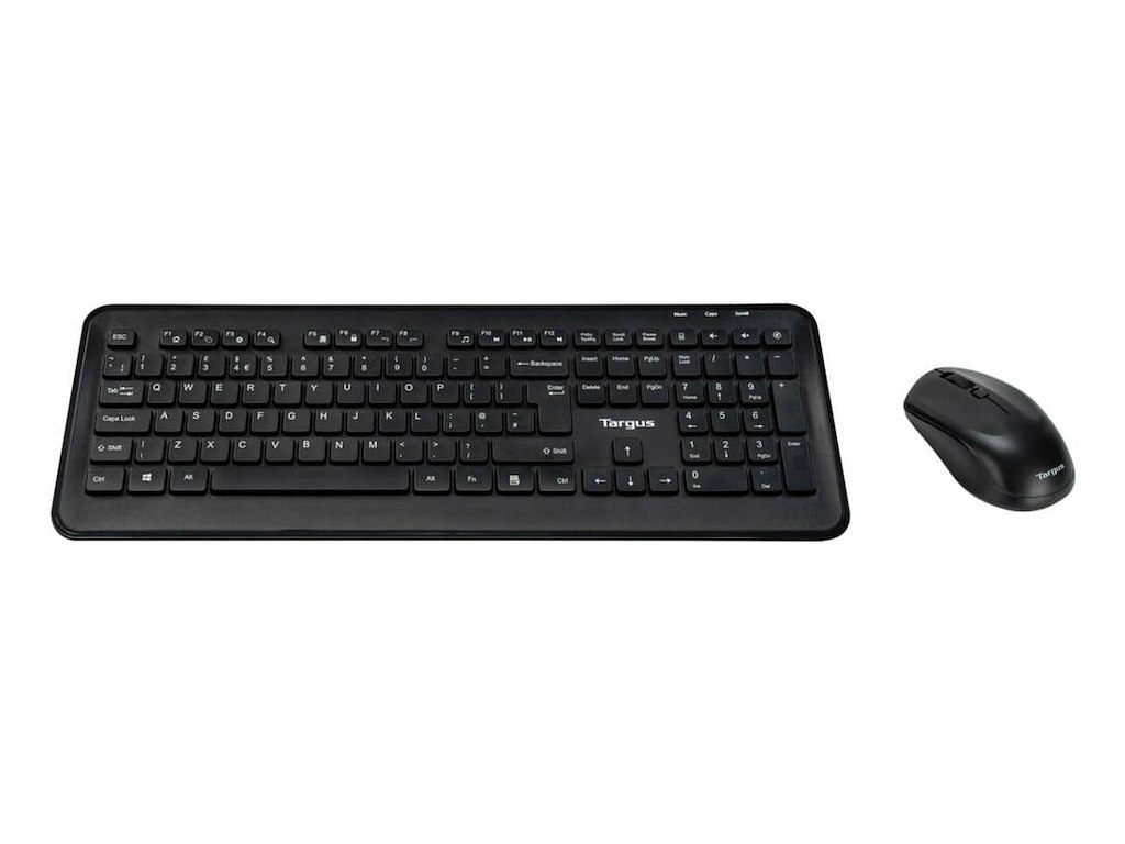 Targus AKM610UK tastatur Mus inkluderet Universel RF trådløst QWERTY Engelsk Sort