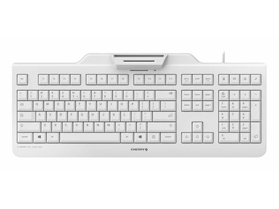 CHERRY JK-A0100US-0 tastatur Service USB QWERTY US engelsk Hvid
