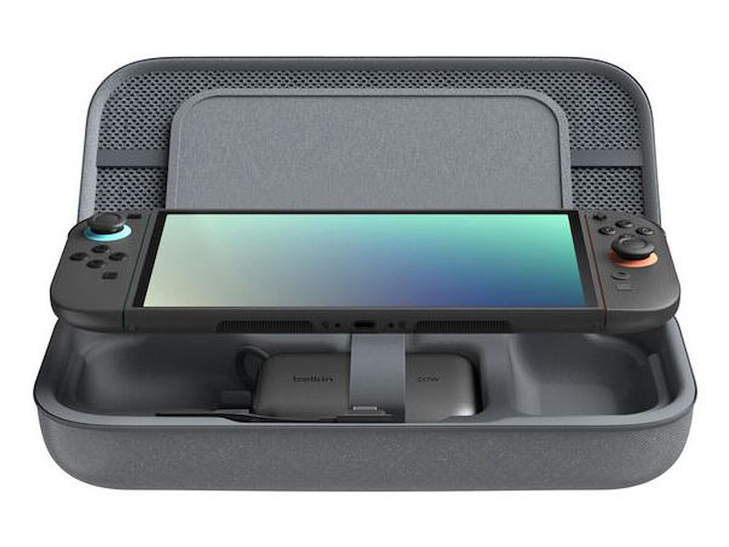 Belkin ENA001hqCH-V2 Rejsetaske Nintendo Maske, Polyester, Fløjl Kul