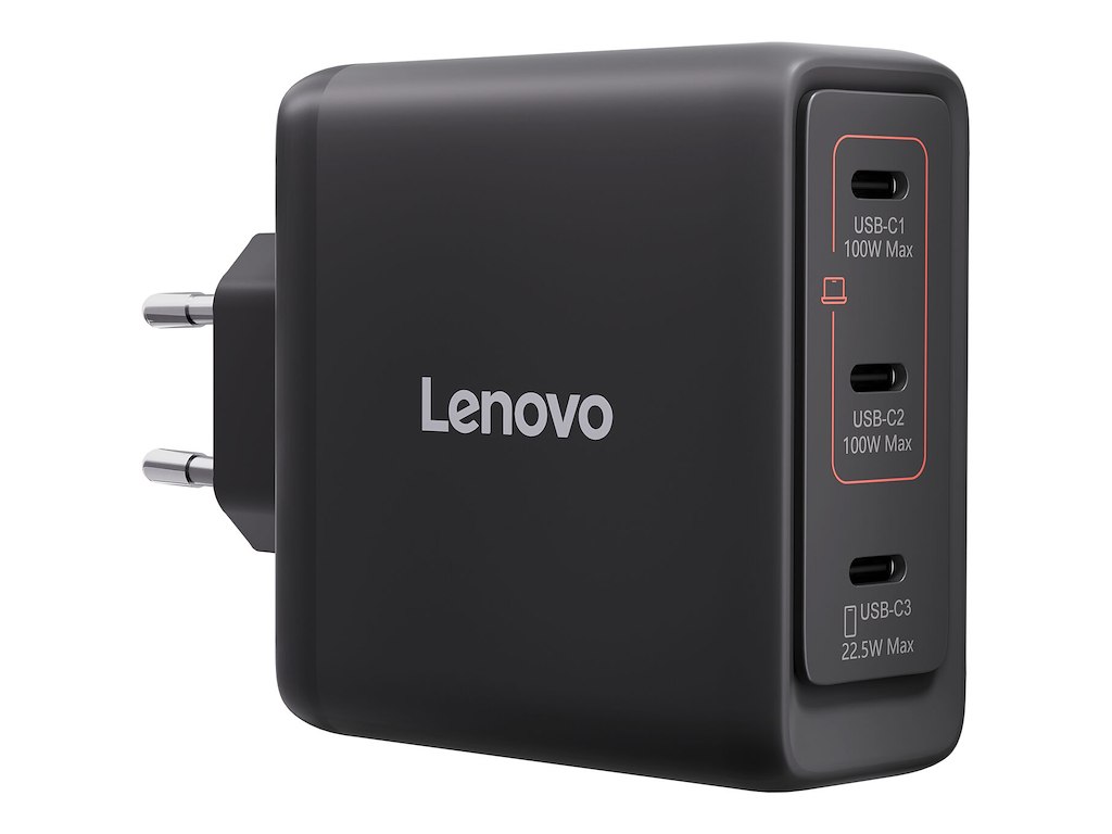 Lenovo 40AW100BEU oplader til mobil enhed Universel Sort Vekselstrøm Indendørs
