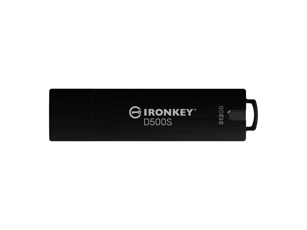 Kingston Technology IronKey 512 GB D500S FIPS 140-3, niv. 3 AES-256