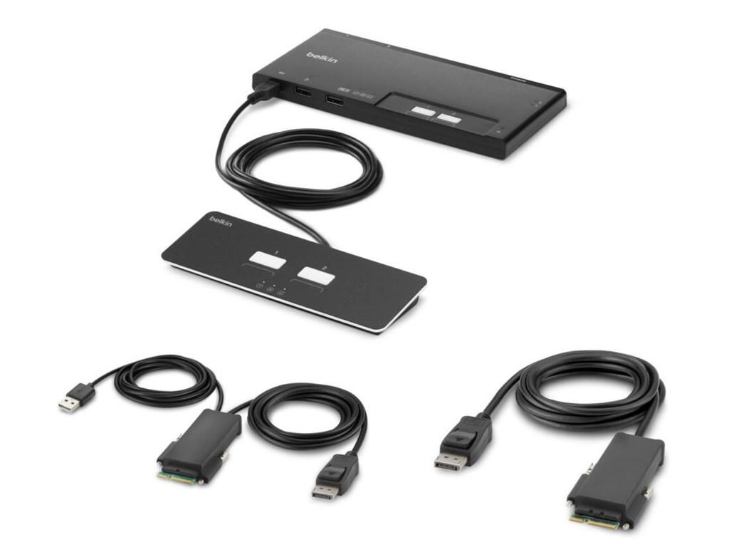 Belkin F1DN102MOD-PP-4 KVM Switch Sort