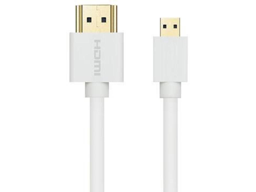 Microconnect HDM19191.5V2.0W HDMI-kabel 1,5 m HDMI Type A (Standard) Hvid