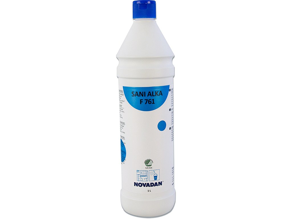 Sanitetsrengøring, 1 liter, Sani Alka F 761 Økoren