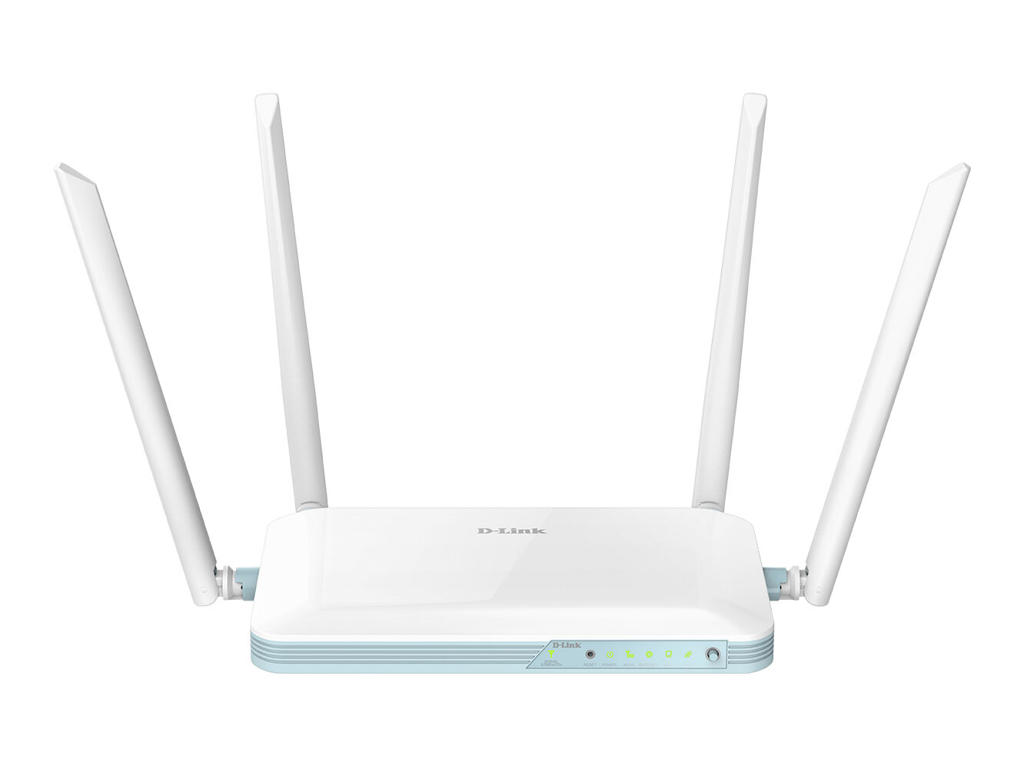 D-Link EAGLE PRO AI trådløs router Hurtigt ethernet Enkelt band (2,4 GHz) 4G Hvid