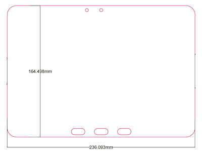 eSTUFF GLBW10236164 antirefleks skærm