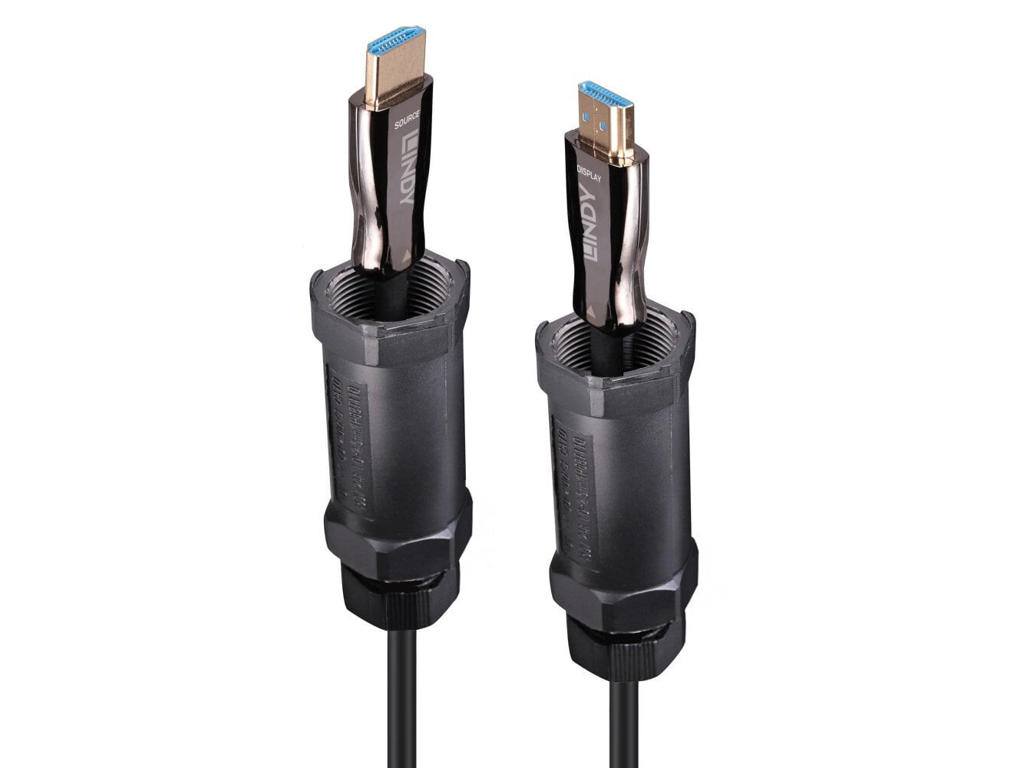 Lindy 38532 HDMI-kabel 70 m HDMI Type A (Standard) Sort