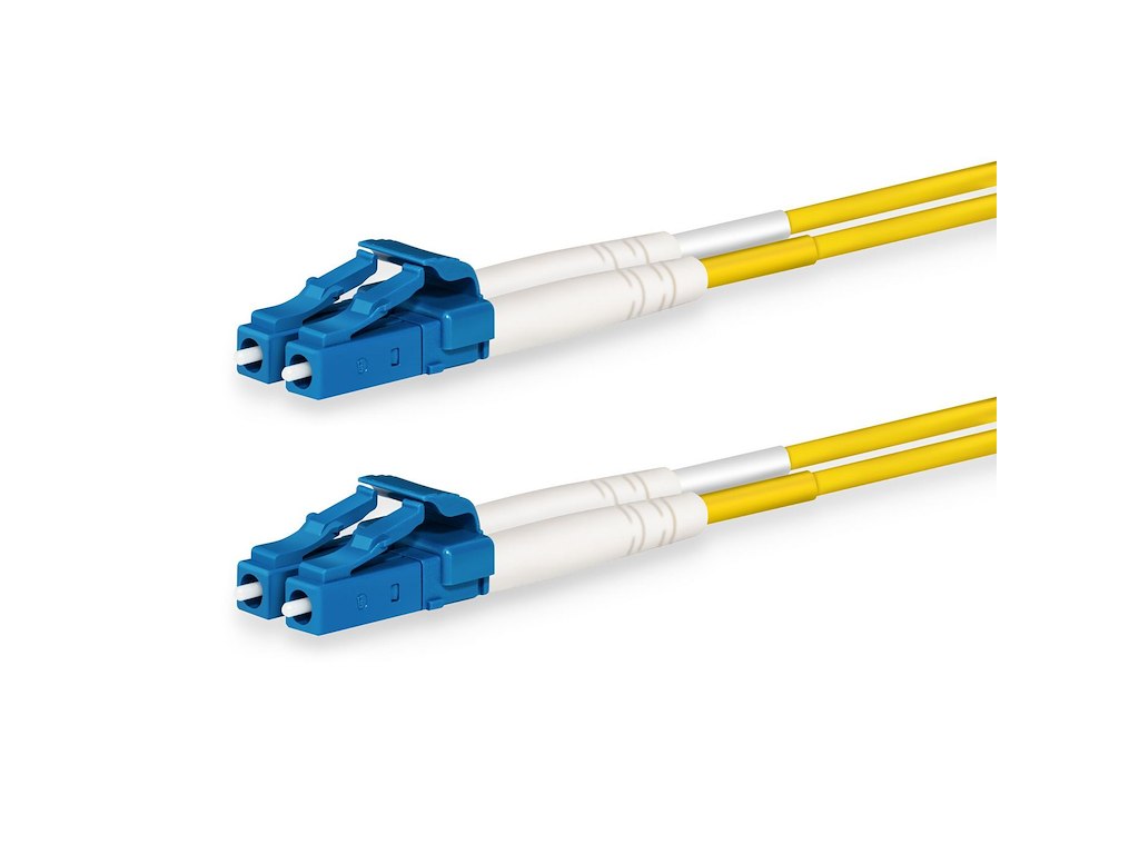 Lanview LVO231409 InfiniBand og fiberoptisk kabel 5 m 2x LC Gul