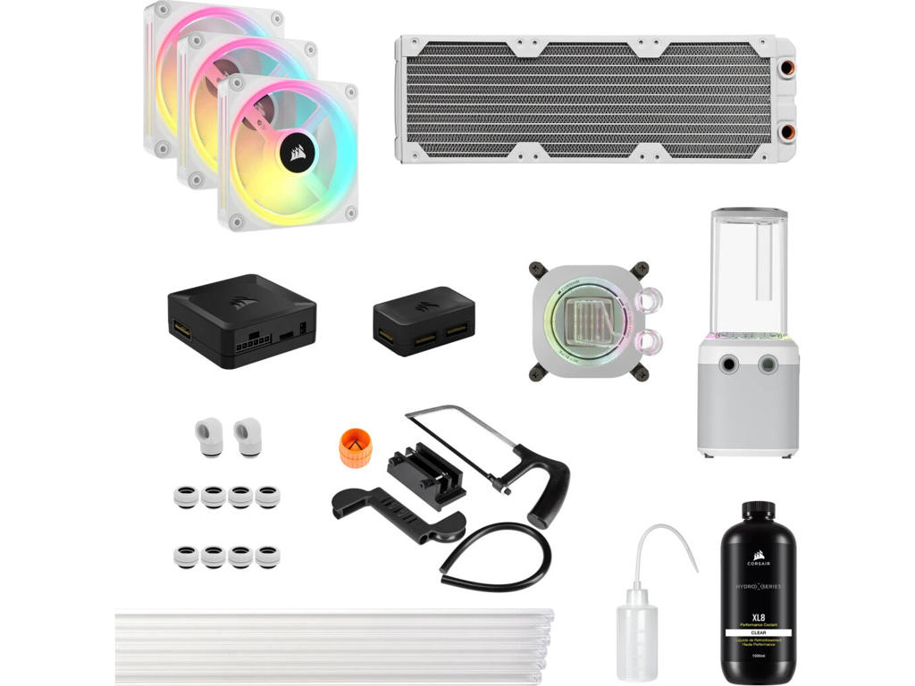 Corsair XH405i Processor Væskekølingssæt Hvid