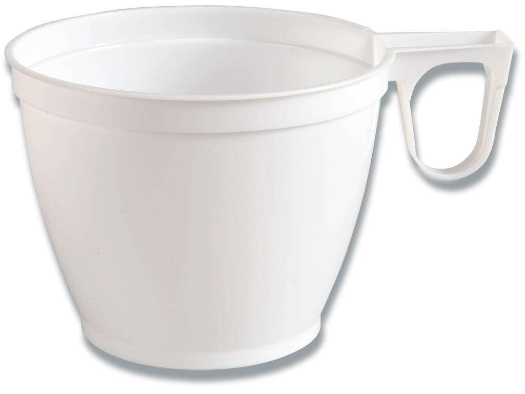 Kop med hank, Engangs, 15 cl, 50 stk, Gastro 