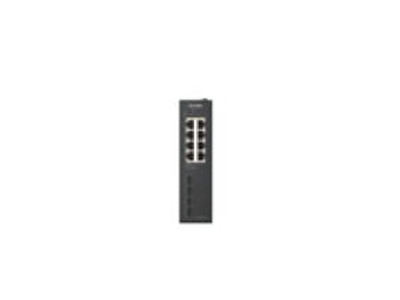 D-Link DIS-210G-12P netværksswitch Administreret L2/L3 Gigabit Ethernet (10/100/1000) Strøm over Ethernet (PoE) DIN rail Sort