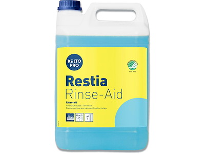 Afspændingsmiddel, 5 liter, Kiilto Pro Restia Rinse-aid