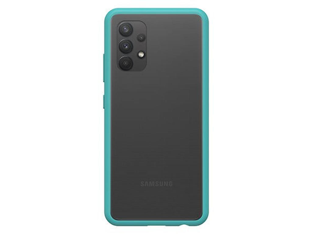 OtterBox React mobiltelefon etui 16,3 cm (6.4") Cover Blå, Transparent