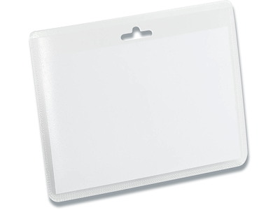 Navneskilt, Med Eurohul, 60x90 mm, 20 stk, Durable