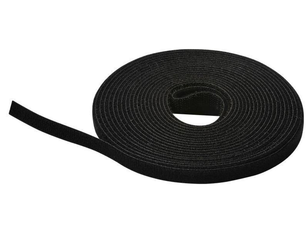 Lanview LVT125466 kabelsamler Krog og løkke kabelbinder Sort 1 stk