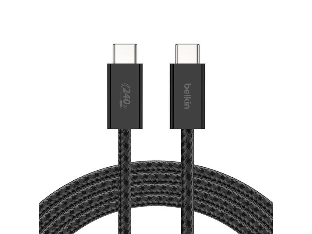 Belkin BoostCharge USB-kabel USB 2.0 USB C 240 W Sort