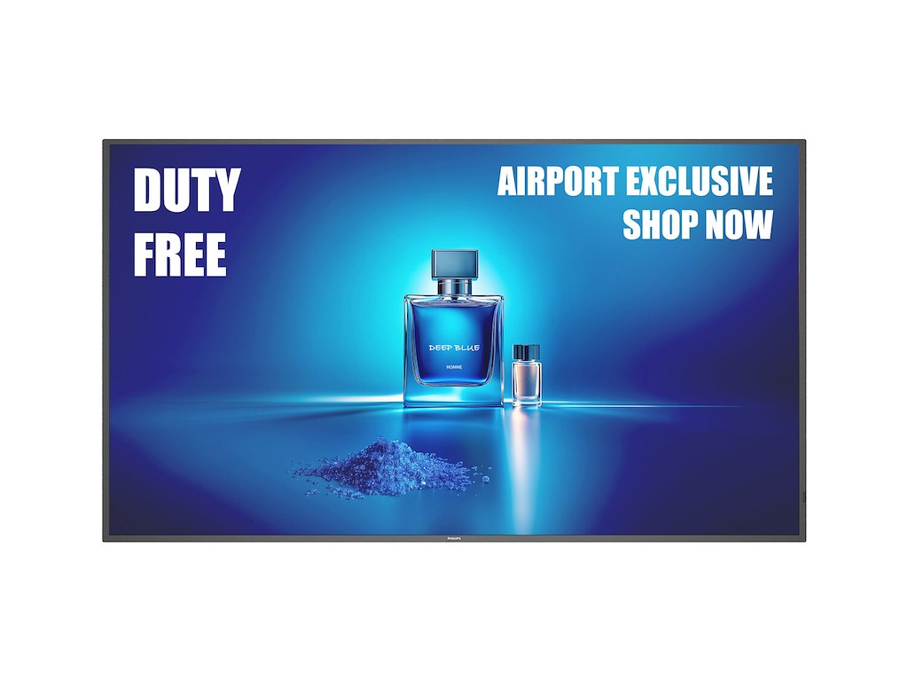 Philips 6000 series 65BDL6017P/00 skilte display Interaktivt fladpanel 163,8 cm (64.5") 800 cd/m² Sort 24/7