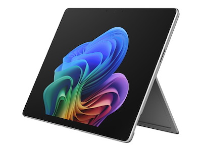 Microsoft Surface Pro 13" Snapdragon 512 GB 33 cm (13") 16 GB Wi-Fi 7 (802.11be) Windows 11 Pro Platin