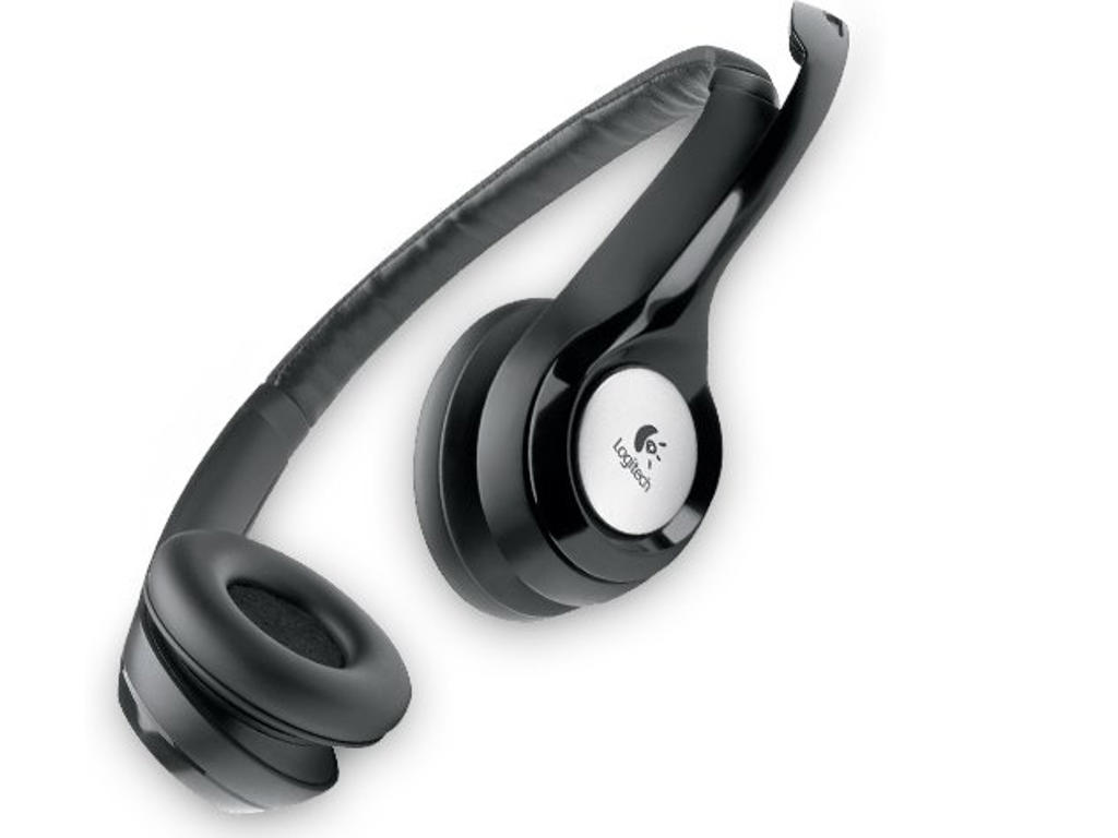 Logitech H390 USB Headset, Black