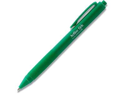 Kuglepen, 1.0 mm, Grøn, Artline ECO-GREEN Orb