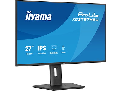 iiyama ProLite XB2797HSU-B1 computerskærm 68,6 cm (27") 1920 x 1080 pixel Fuld HD LED Sort