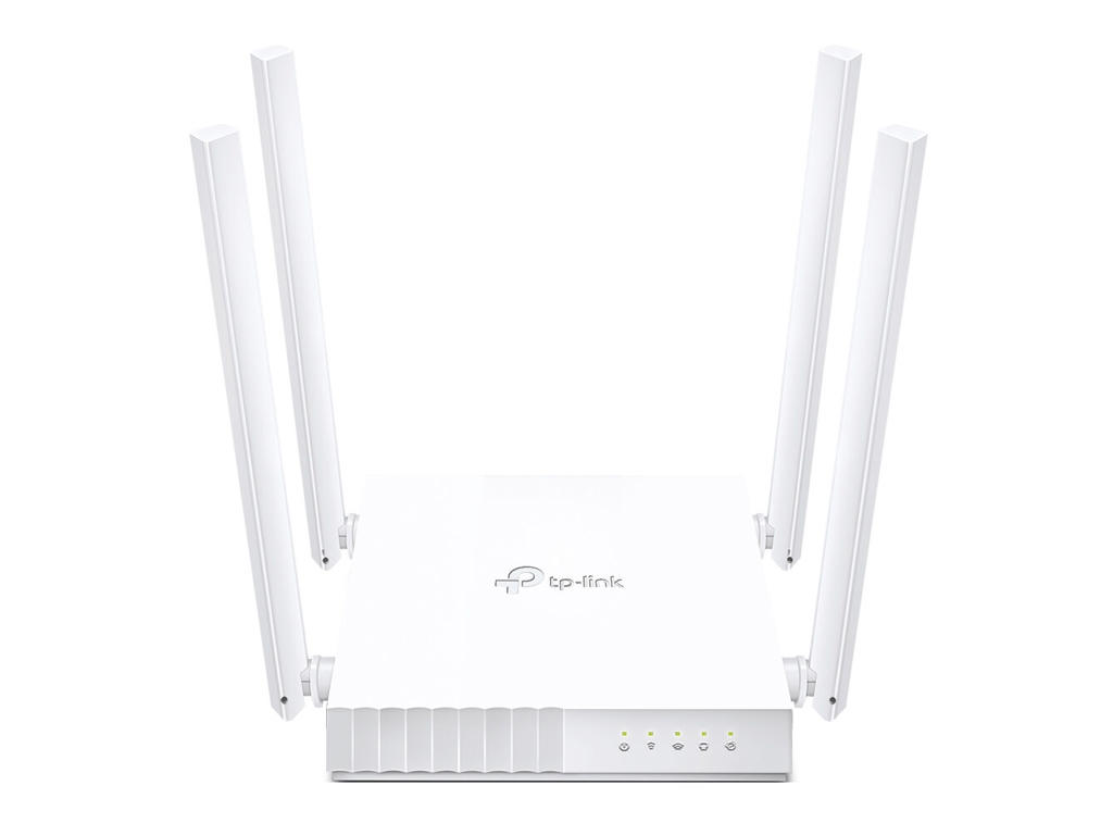 TP-Link ARCHER C24 trådløs router Hurtigt ethernet Dual-band (2,4 GHz / 5 GHz) Hvid
