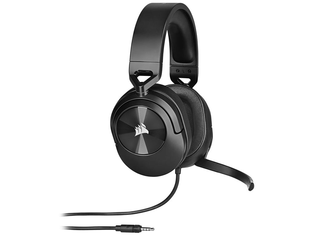Corsair HS55 SURROUND Headset Ledningsført Håndholdt Spil Kulfiber