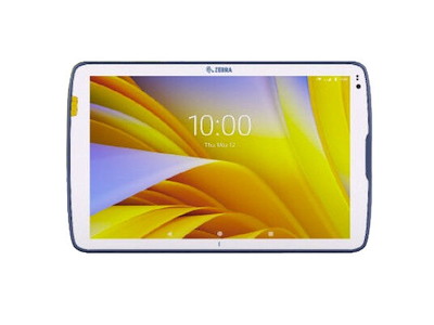 Zebra ET40 HC 5G Snapdragon LTE 64 GB 25,6 cm (10.1") 4 GB Wi-Fi 6E (802.11ax) Blå, Hvid