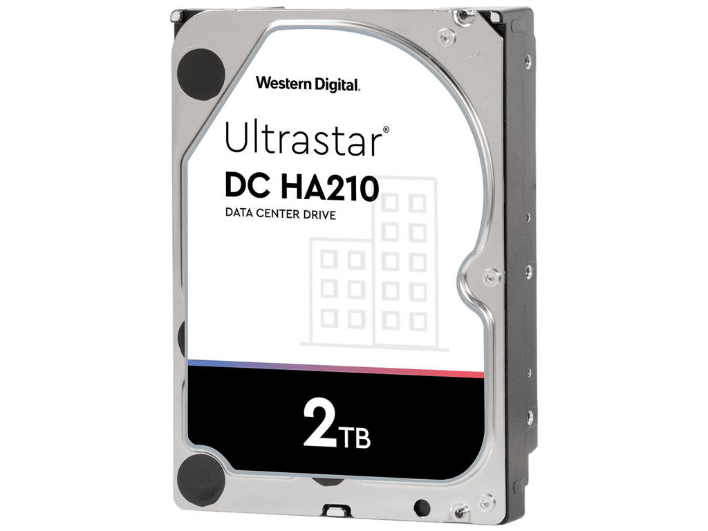 Western Digital Ultrastar DC HA210 harddisk 2 TB 7200 rpm 128 MB 3.5" Serial ATA III