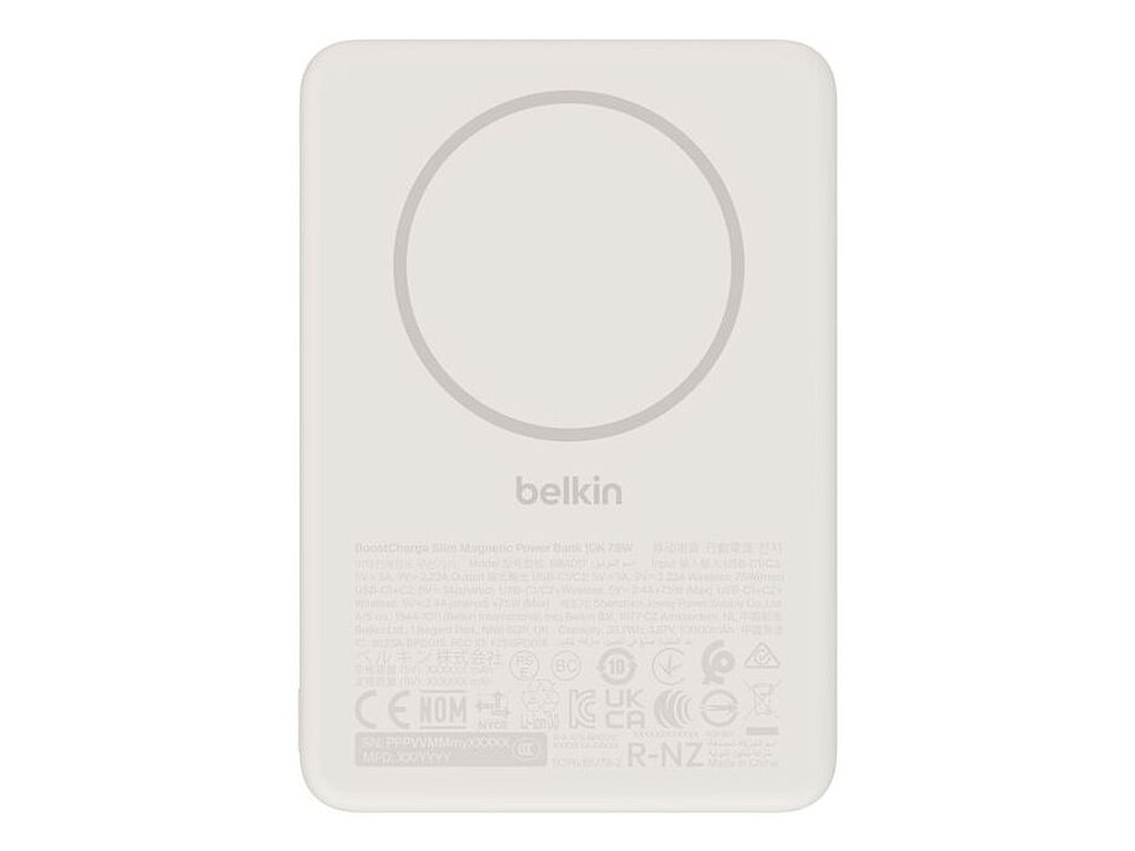 Belkin BPD017HQSA powerbank 5000 mAh Trådløs opladning Sand