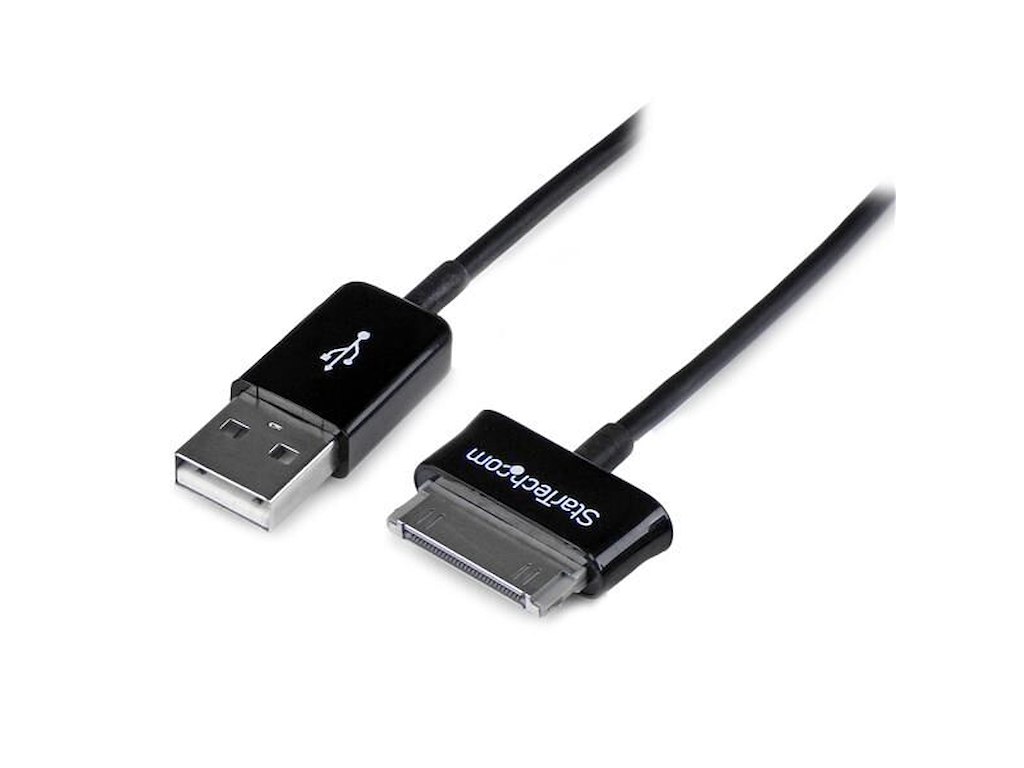 StarTech.com USB2SDC3M kabel til mobiltelefon Sort 3 m USB A Samsung 30-pin