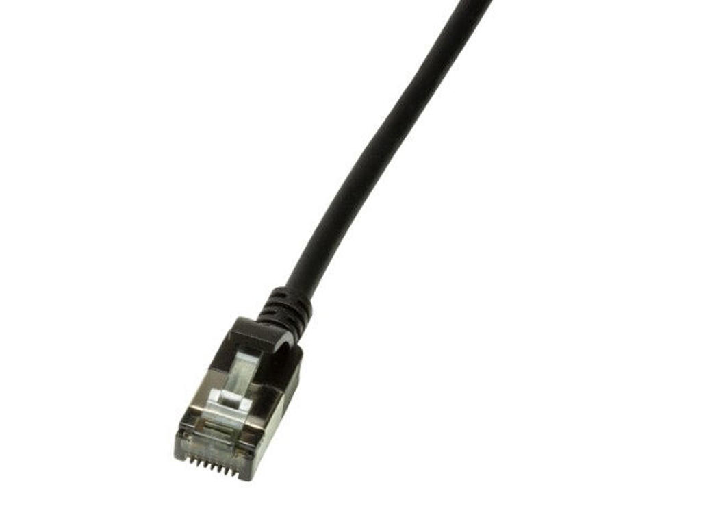 LogiLink Slim U/FTP netværkskabel Sort 3 m Cat6a U/FTP (STP)