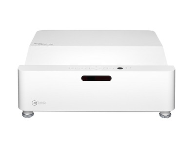 Optoma ZH430UST Ultrakort projektor med kort projiceringsafstand 4000 ANSI lumens DLP 1080p (1920x1080) 3D Hvid