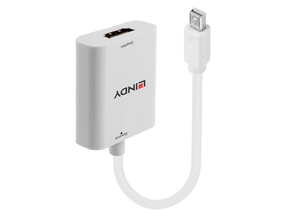 Lindy 41069 videokabel adapter Mini DisplayPort HDMI Type A (Standard) Hvid