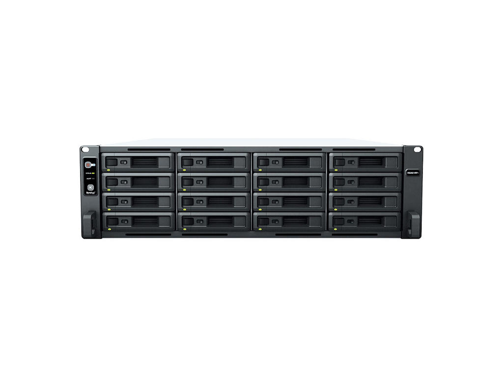 Synology RackStation RS2821RP+ NAS Stativ (3U) Ryzen Embedded V1500B 4 GB DDR4 64 TB HDD DiskStation Manager Sort