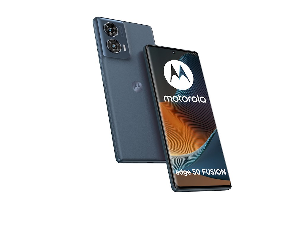 Motorola edge 50 Fusion 17 cm (6.7") Dual SIM Android 14 5G USB Type-C 12 GB 256 GB 5000 mAh Blå
