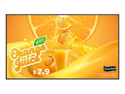 LG 43UH5Q-E Digital fladpaneldisplay 109,2 cm (43") LCD Wi-Fi 500 cd/m² 4K Ultra HD Sort WebOS 24/7