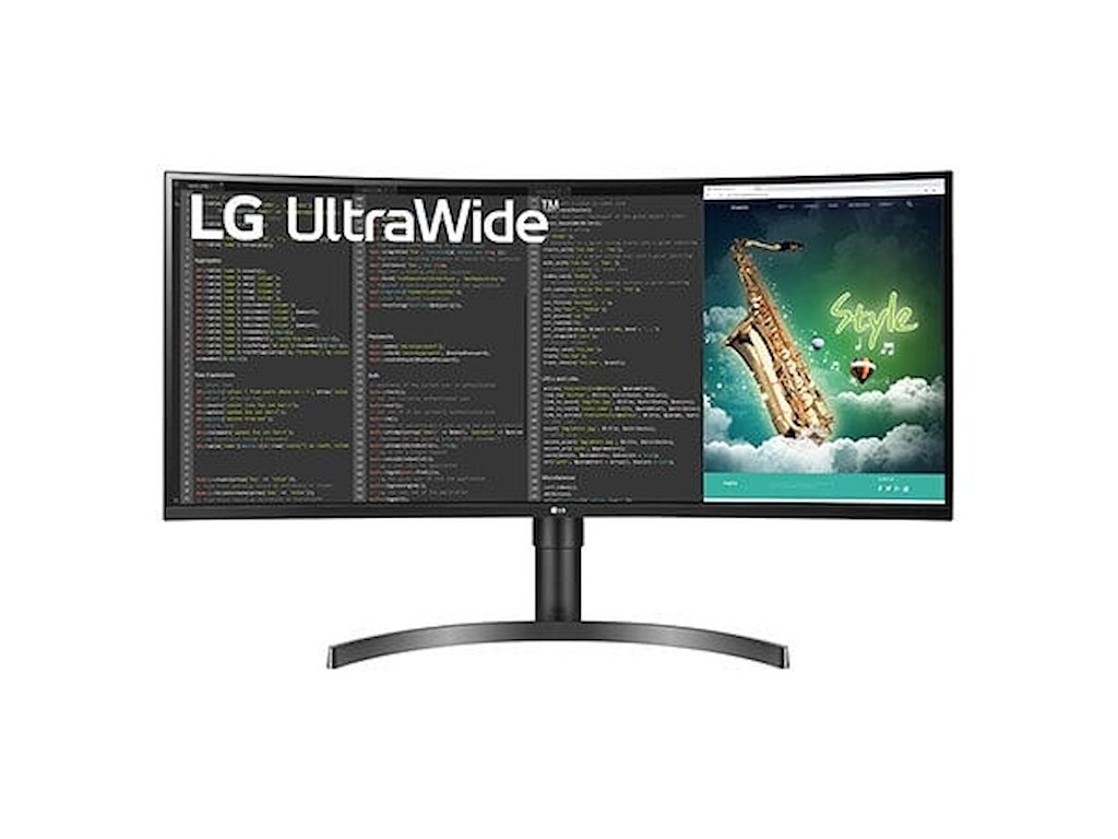 LG 35WN75CP-B.AEU LED display 88,9 cm (35") 3440 x 1440 pixel 4K Ultra HD Sort