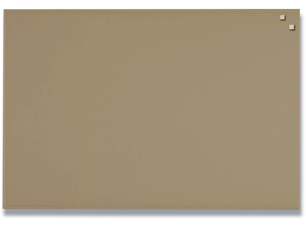 Glastavle, Magnetisk, 60x80 cm, Beige, Naga 