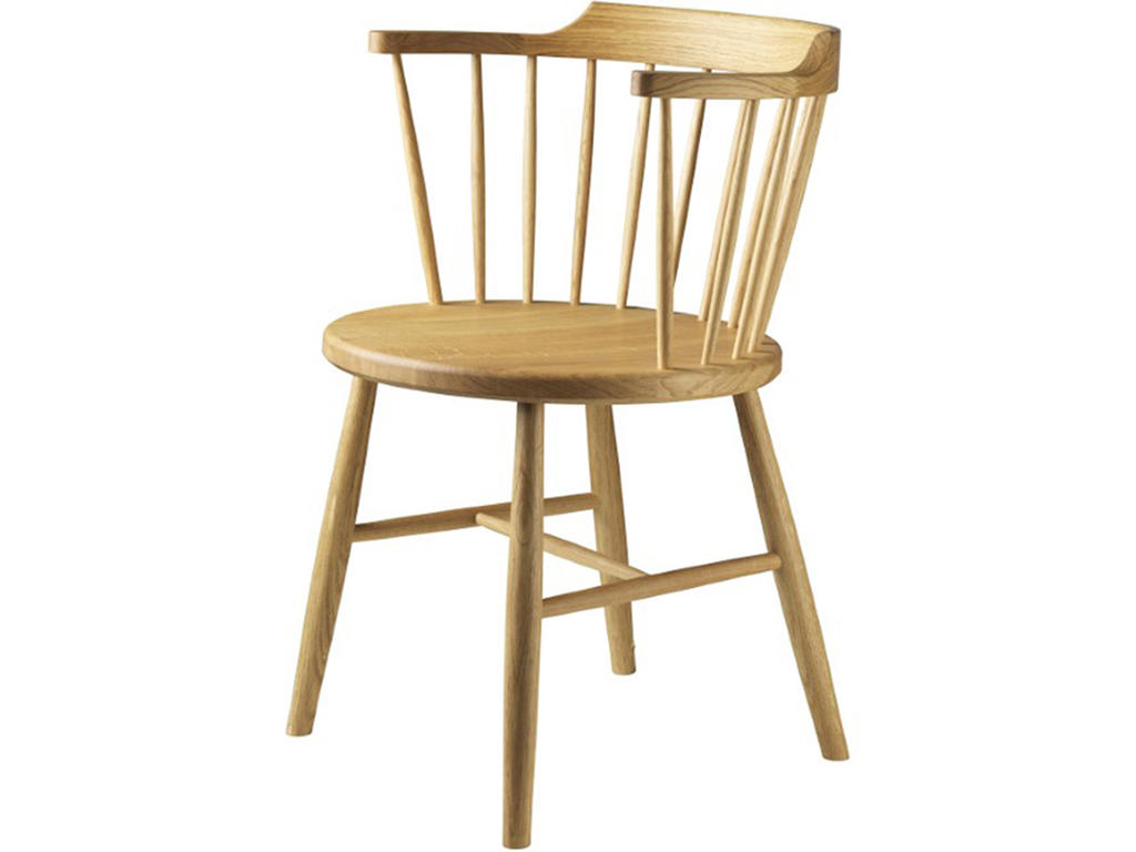 Stol, J18, H:74.7xB:53.6xD:51.6 cm, Børge Mogensen, FDB Møbler