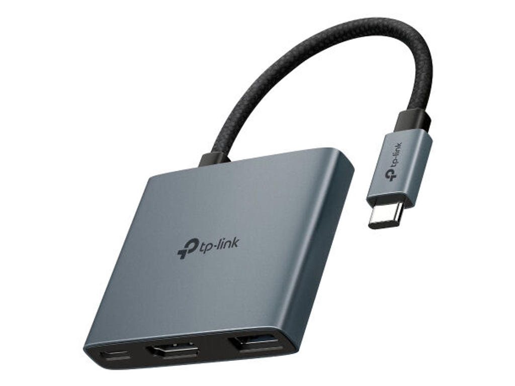 TP-Link UH3020C interface hub USB Type-C 5000 Mbit/s Grå