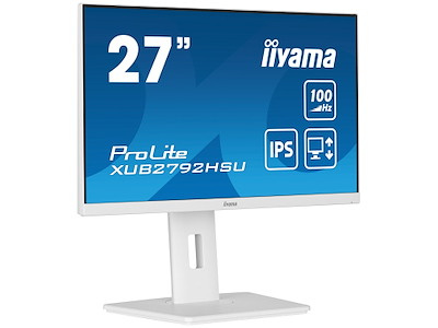 iiyama ProLite XUB2792HSU-W6 computerskærm 68,6 cm (27") 1920 x 1080 pixel Fuld HD LED Hvid