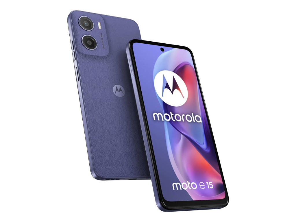 Motorola moto e15 16,9 cm (6.67") Dual SIM Android 14 Go edition 4G USB Type-C 2 GB 64 GB 5200 mAh Lavendel
